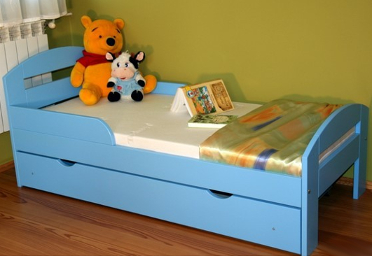 Dětská postel Timi 160x70 s úložným prostorem