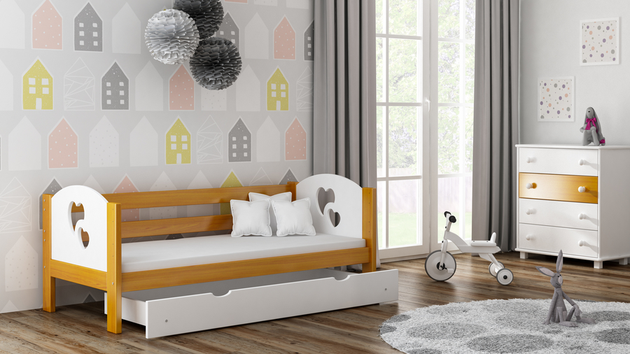 Dětská postel Filip 160x80 10 barevných variant
