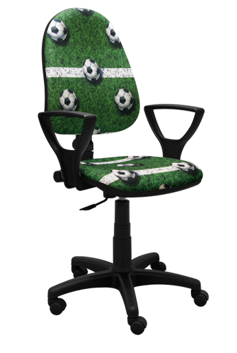 Dětská židle Argo fotbal zelená