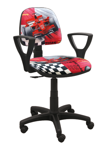 Dětská židle Kid formule červená