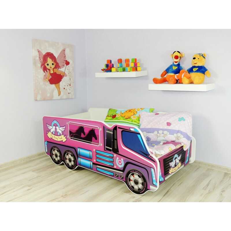Dětská postel Pony Truck 140x70