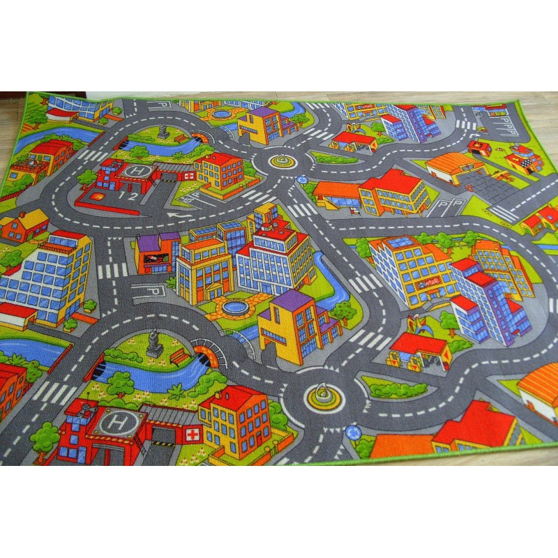 Dětský koberec 100x150 cm SMART CITY