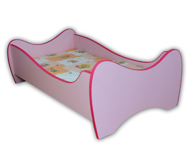 Dětská postel MIDI 160x80 růžová