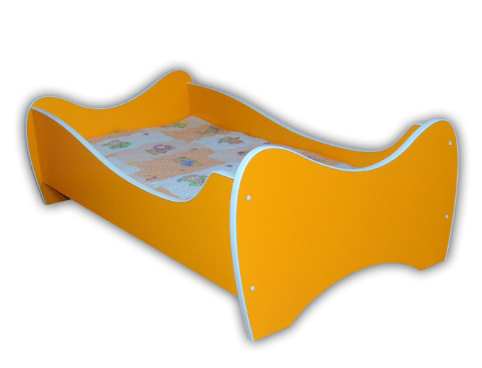 Dětská postel MIDI 160x80 oranžová