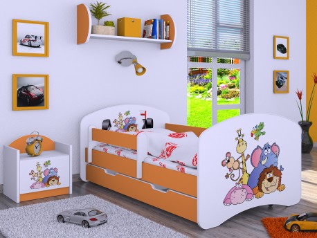 Dětská postel Happy Safari