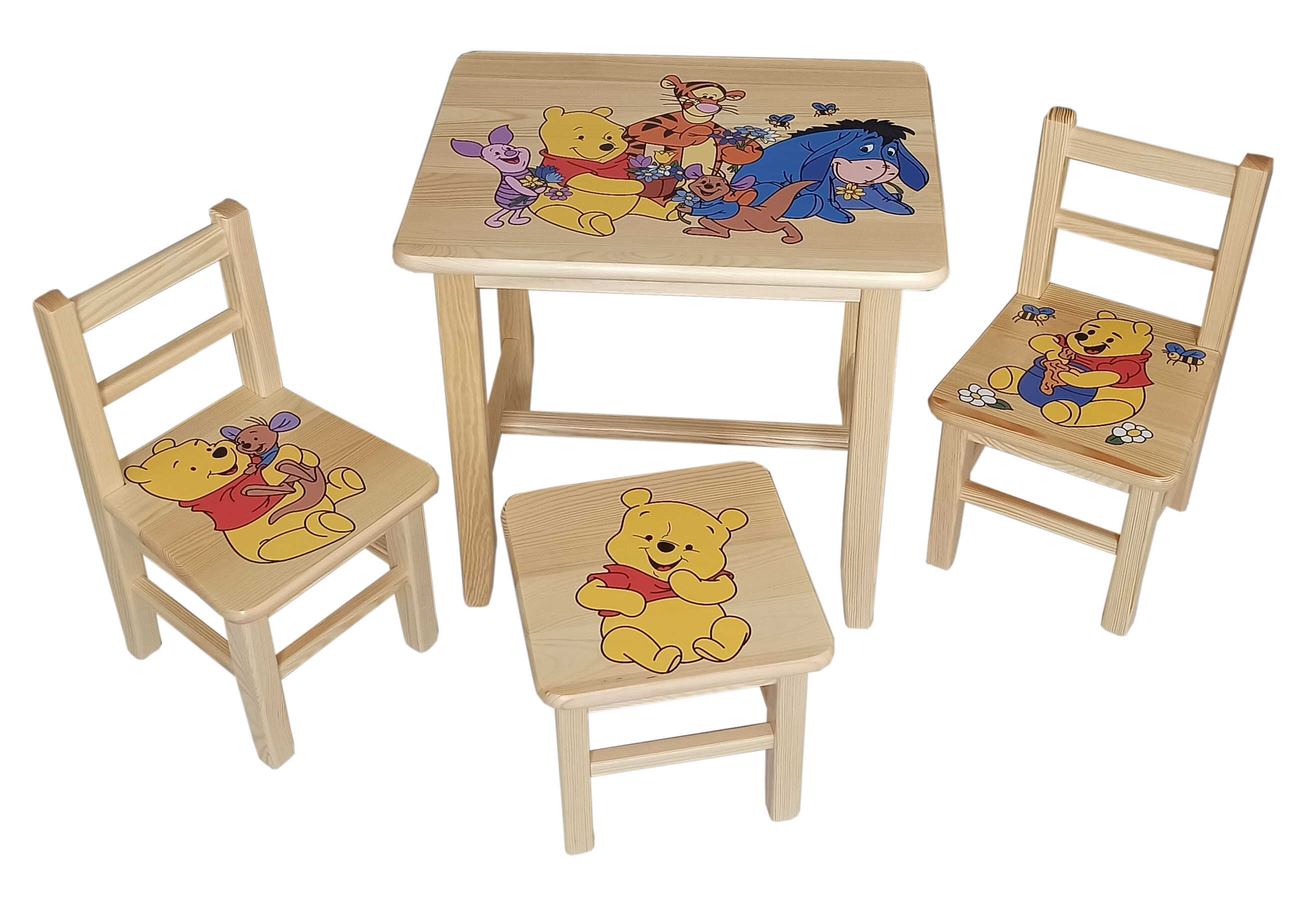Dětský Stůl s židlemi Pů 