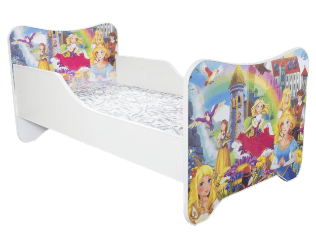 Dětská postel s obrázkem 160x80 - Království