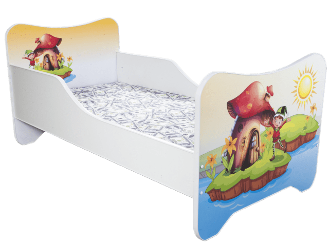 Dětská postel s obrázkem 160x80 - Elf