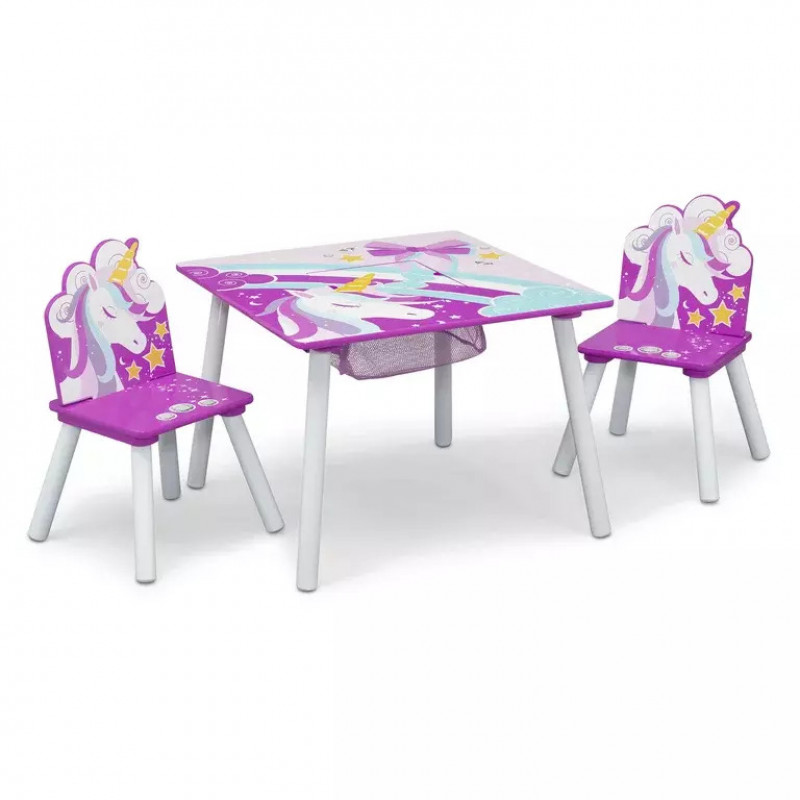 Dětský stůl s židlemi Unicorn